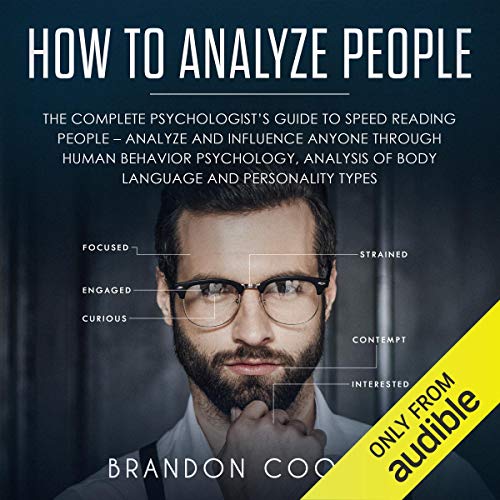 How to Analyze People Audiolibro Por Brandon Cooper arte de portada