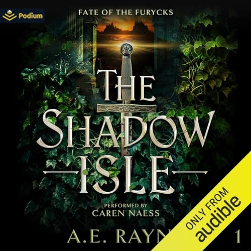 The Shadow Isle Audiolibro Por A.E. Rayne arte de portada