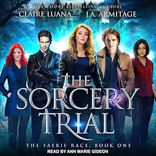 The Sorcery Trial Audiolibro Por J.A. Armitage, Claire Luana arte de portada