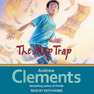 The Map Trap Audiolibro Por Andrew Clements arte de portada