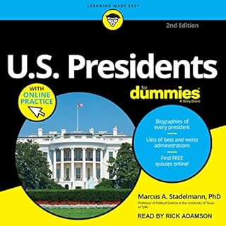 U.S. Presidents for Dummies (2nd Edition) Audiolibro Por Marcus A. Stadelmann arte de portada