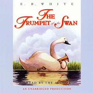 The Trumpet of the Swan Audiolibro Por E. B. White arte de portada