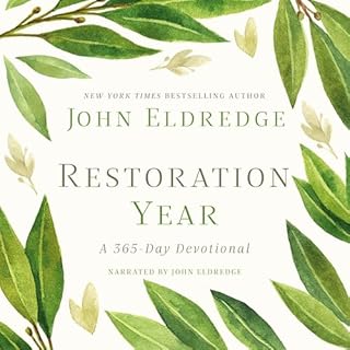 Restoration Year Audiolibro Por John Eldredge arte de portada