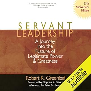 Servant Leadership Audiobook By Robert K. Greenleaf cover art