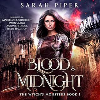 Blood and Midnight Audiobook By Sarah Piper cover art