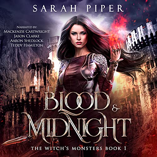 Blood and Midnight Audiobook By Sarah Piper cover art