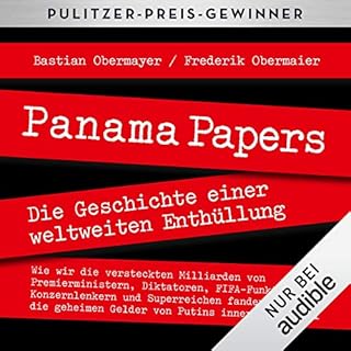 Panama Papers Audiobook By Bastian Obermayer, Frederik Obermaier cover art