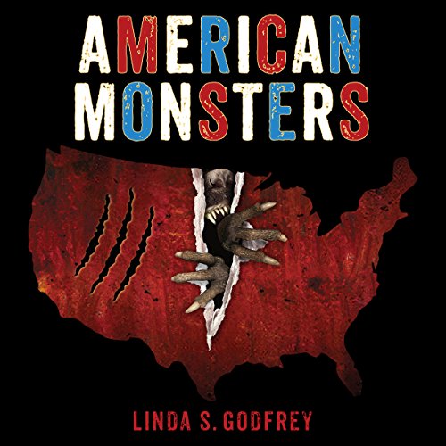 American Monsters Audiolibro Por Linda S. Godfrey arte de portada