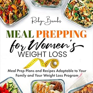 Meal Prepping for Women's Weight Loss Audiolibro Por Robyn Brooks arte de portada