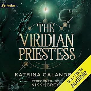 The Viridian Priestess Audiolibro Por Katrina Calandra arte de portada