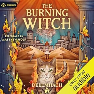 The Burning Witch 3: A Humorous Romantic Fantasy Audiobook By Delemhach cover art