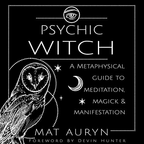 Psychic Witch Audiolibro Por Mat Auryn arte de portada