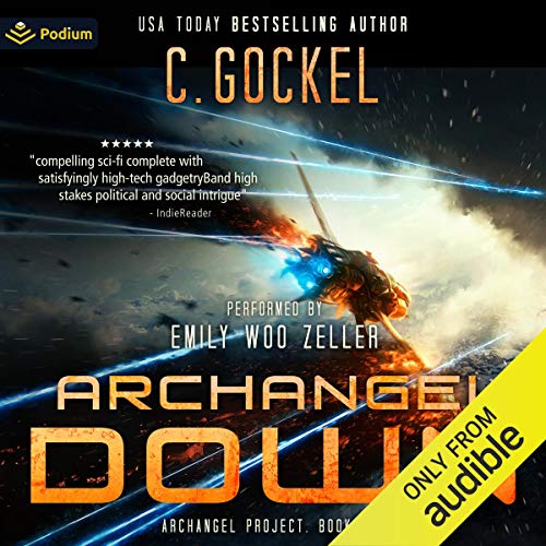 Archangel Down Audiolibro Por C. Gockel arte de portada