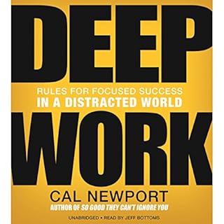 Deep Work Audiolibro Por Cal Newport arte de portada