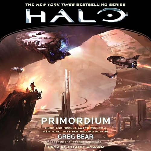 HALO: Primordium Audiolibro Por Greg Bear arte de portada