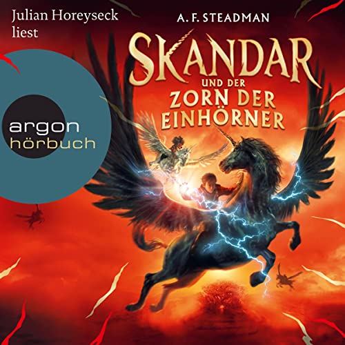 Skandar und der Zorn der Einhörner Audiobook By A. F. Steadman cover art