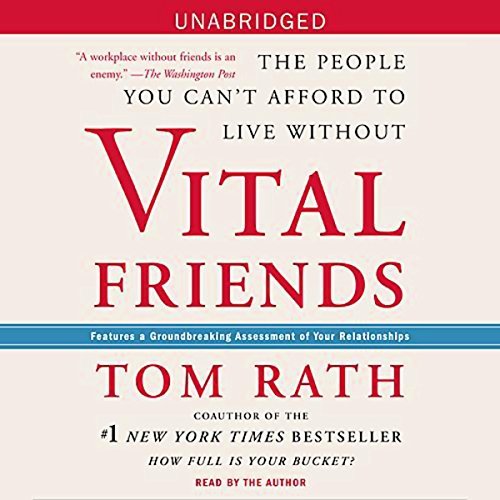 Vital Friends Audiolibro Por Tom Rath arte de portada