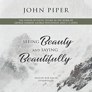 Seeing Beauty and Saying Beautifully Audiolibro Por John Piper arte de portada