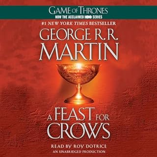 A Feast for Crows Audiolibro Por George R.R. Martin arte de portada