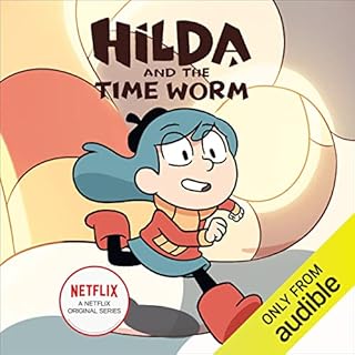 Hilda and the Time Worm Audiobook By Stephen Davies, Luke Pearson cover art