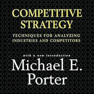 Competitive Strategy Audiolibro Por Michael E. Porter arte de portada