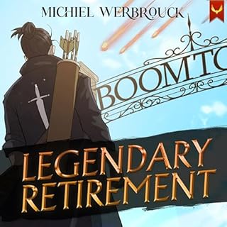 Legendary Retirement Audiolibro Por Michiel Werbrouck arte de portada