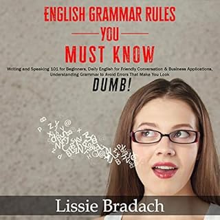 English Grammar Rules You Must Know Audiobook By Lissie Bradach cover art