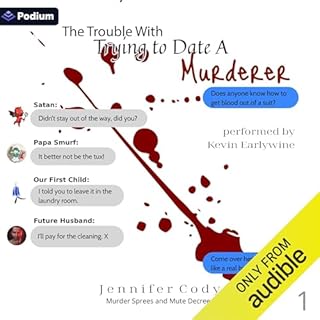 The Trouble with Trying to Date a Murderer Audiolibro Por Jennifer Cody arte de portada