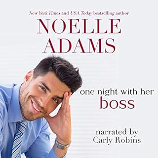 One Night with Her Boss Audiolibro Por Noelle Adams arte de portada