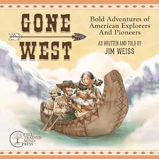 Gone West Audiolibro Por Jim Weiss arte de portada