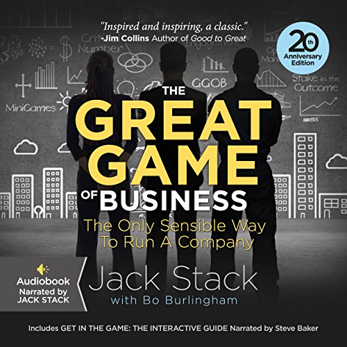 The Great Game of Business, Expanded and Updated Audiolibro Por Jack Stack, Bo Burlingham arte de portada