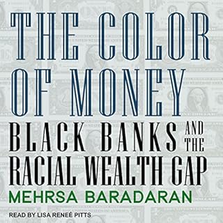 The Color of Money Audiolibro Por Mehrsa Baradaran arte de portada