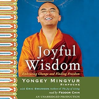 Joyful Wisdom Audiolibro Por Yongey Mingyur Rinpoche, Eric Swanson arte de portada