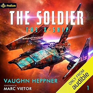 The X-Ship Audiolibro Por Vaughn Heppner arte de portada