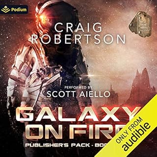 Galaxy on Fire: Publisher's Pack Audiobook By Craig Robertson cover art