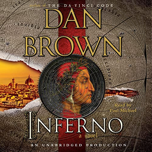 Inferno Audiolibro Por Dan Brown arte de portada