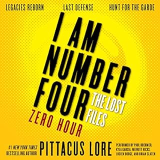 I Am Number Four: The Lost Files: Zero Hour Audiolibro Por Pittacus Lore arte de portada