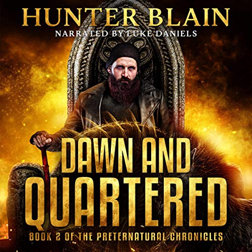 Dawn and Quartered Audiolibro Por Hunter Blain arte de portada