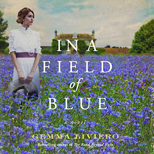 In a Field of Blue Audiolibro Por Gemma Liviero arte de portada