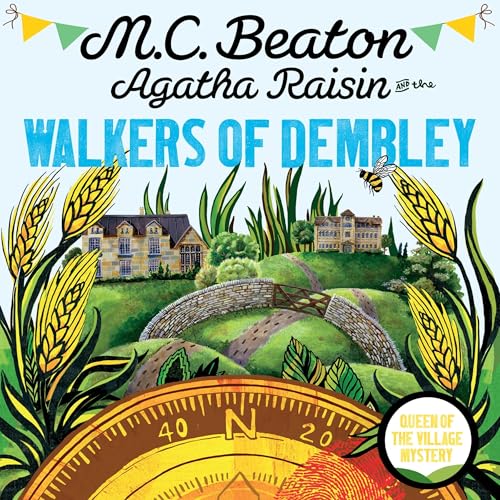 Agatha Raisin and the Walkers of Dembley Audiolibro Por M.C. Beaton arte de portada