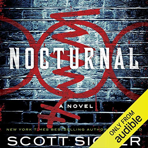 Diseño de la portada del título Nocturnal: A Novel