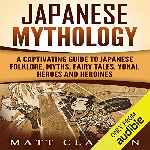 Diseño de la portada del título Japanese Mythology