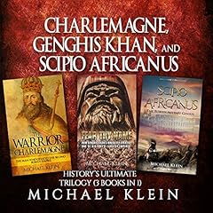 Charlemagne, Genghis Khan, and Scipio Africanus cover art