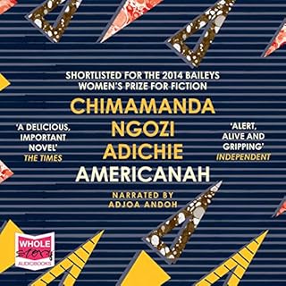 Americanah Audiolibro Por Chimamanda Ngozi Adichie arte de portada