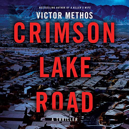 Crimson Lake Road Audiolibro Por Victor Methos arte de portada