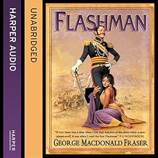 Flashman Audiolibro Por George MacDonald Fraser arte de portada