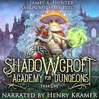 Shadowcroft Academy for Dungeons Audiobook By James Hunter, Aaron Michael Ritchey cover art