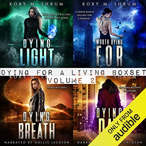 Dying for Living Boxset Vol. 2 : Books 4-7 of Dying for a Living Series (Binge Bundle) Audiobook By Kory M. Shrum cover art