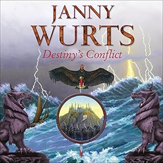 Destiny's Conflict Audiolibro Por Janny Wurts arte de portada