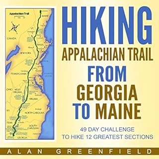 Hiking Appalachian Trail from Georgia to Maine Audiolibro Por Alan Greenfield arte de portada